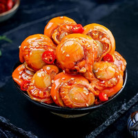 海进士蒜蓉麻辣扇贝肉罐头熟食即食鲍鱼粉丝扇贝网红零食小吃罐装下酒菜 蒜蓉扇贝6大罐