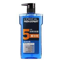 巴黎欧莱雅 活泉劲爽男士去屑洗发露 700ml