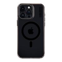 猿气「晶盾」适用iPhone16Promax手机壳轻薄全包磁吸充电16pro透明防摔壳不发黄高级感简约16手机外壳 磁吸晶盾系列-【透黑】 iPhone 14 Pro