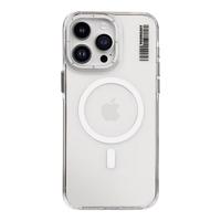 猿气「晶盾」适用iPhone16Promax手机壳轻薄全包磁吸充电16pro透明防摔壳不发黄高级感简约16手机外壳 磁吸晶盾系列-【透明】 iphone 15 promax