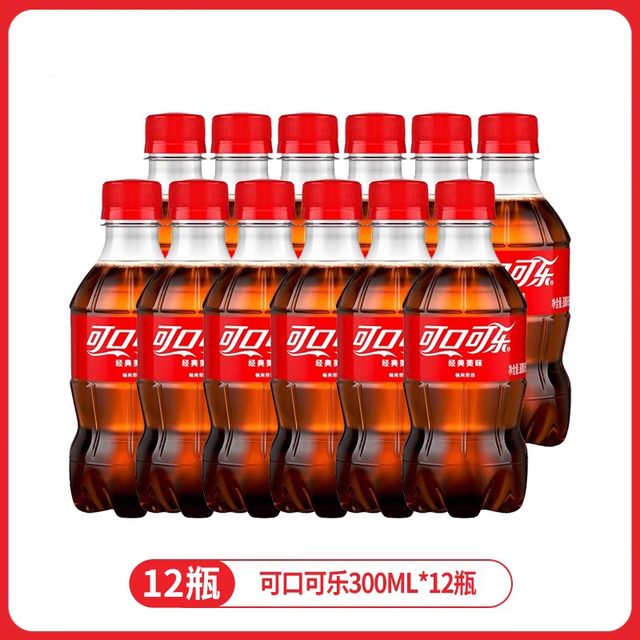 Fanta 芬达 可乐迷你碳酸饮料 芬达/雪碧/可乐300ml*12瓶