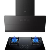 Midea 美的 抽油烟机灶具套装 JA5+Q523L液化气
