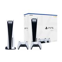 SONY 索尼 PS5 PlayStation®5 光驱版 国行PS5游戏机双手柄套装