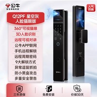 公牛 BULL 指纹锁智能门锁家用防盗门入户门人脸识别智能锁电子锁密码锁 Q12PF
