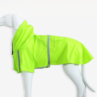 尛宝 宠物狗狗雨衣防水服中型大型犬金毛萨摩柴犬雨天衣服两脚防水雨披 绿色雨衣 M