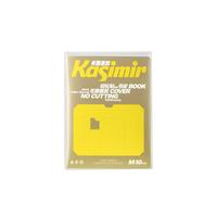 Kasimir卡西米尔轻松粘磨砂书皮多规格包书膜透明磨砂加厚课本书皮赠刮板姓名贴开学文具10片装-中号16K