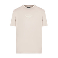 安普里奥·阿玛尼(Emporio Armani)夏季运动潮流轻奢休闲男短袖t恤米L