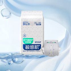 舒比奇 薄氧护日抛装敏感肌纸尿裤XL码8片