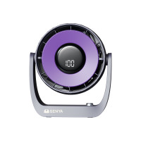 晨晏 小风扇桌面超强力小风扇静音办公室桌上充电电扇制冷风扇4000毫安