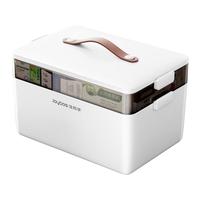 Joybos 佳帮手 家用药箱大容量多层可视急救医药箱防潮加厚药品分装收纳盒