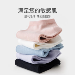 卡拉美拉 棉袜  女短袜 5双装