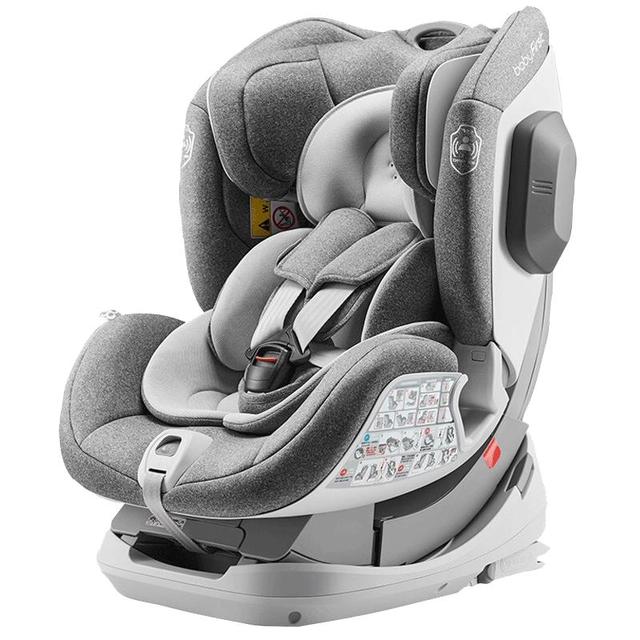 宝贝第一 GENIUS 灵犀 R160A 安全座椅 0-7岁 红点款 北极灰