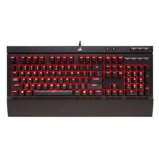 USCORSAIR 美商海盗船 K68 104键 有线机械键盘 黑色 Cherry红轴 单光