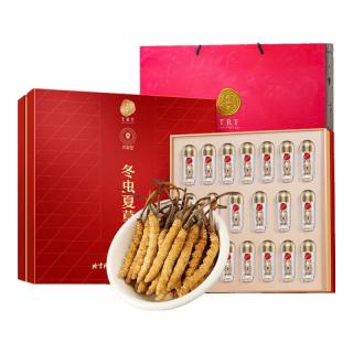 北京同仁堂 Tongrentang Chinese Medicine 冬虫夏草-40/20克礼盒 冬虫草礼盒 养生补品Q【好滋补认证】