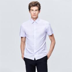 Brooks Brothers 男士修身免烫短袖正装衬衫