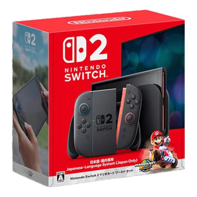 任天堂 Switch2 OLED日版便携家用体感掌机 日版switch2 赛车同捆 仅日服日语