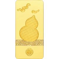 明牌珠宝 1045/g~明牌珠宝足金黄金福禄生财金条投资金AFQ0184 金条 10克