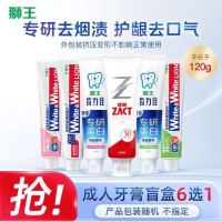 LION 狮王 大白渍脱齿力佳牙膏 120g*6支 盲盒 运损品 正常效期