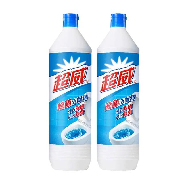 超威 SUPERB 除菌洁厕精 洁厕剂 900g*2瓶 去污除味