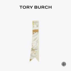 TORY BURCH 印花桑蚕丝围巾丝巾TB 160520 700 OS