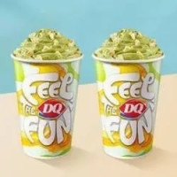 DQ 香菜柠檬口味暴风雪大杯双杯