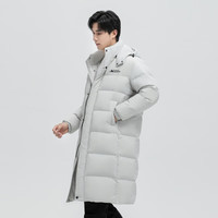 雪中飞 SNOWFLYING新款百搭斜插口袋男女同款防风御寒情侣长款加厚羽绒服