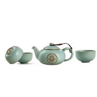 东道 天乐壶套组 茶具套装 4件套 天青