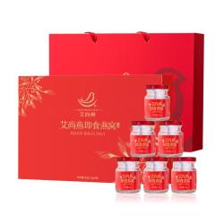 艾尚燕 即食燕窝礼盒75g*6瓶无糖中秋礼品送礼长辈父母 孕妇营养品补品