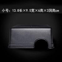 诺摩 NOMOYPET 乌龟爬宠加湿躲避屋爬虫蜥蜴守宫蛇寄居蟹蜘蛛蝎 小号躲避屋