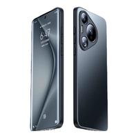 摩斐适用华为pura70pro手机壳p70pro+保护套ultra直边硅胶超薄防摔镜头全包磨砂简约女男款 石墨黑
