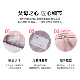 诺狐儿童书包幼儿园大班女男孩宝宝户外出超轻便小休闲双肩背