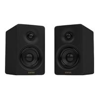 EDIFIER 漫步者 N300 有源桌面2.0音箱 缎面黑