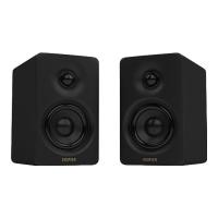 EDIFIER 漫步者 N300 有源桌面2.0音箱 缎面黑