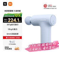 米家 MIJIA 筋膜枪 3 迷你版 MJJMQ07YM 浅蓝色
