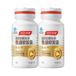 汤臣倍健 金装鱼油60粒*2瓶  96%高纯深海omega3鱼油+epa+dha