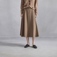 纳薇 Naivee 商场同款春秋款优雅通勤气质高腰中长款半身裙伞裙女