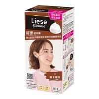 花王莉婕Liese泡沫染发剂 摩卡暖棕 108ml