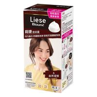 花王莉婕Liese 泡沫染发剂 自然深棕 108ml