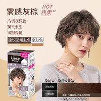 花王莉婕Liese 泡沫染发剂雾感灰棕108ml
