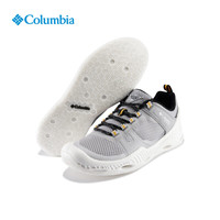 Columbia 户外男子钓鱼系列拒水抓地缓震透气海钓溯溪鞋BM8650 088 灰色/浅灰色