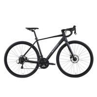 喜德盛 RT180 25款 公路自行车 曜石黑/灰 700C 14速 520mm