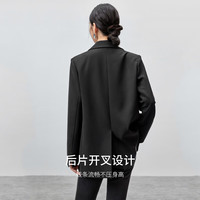 尚都比拉2025年春秋新款休闲气质西装外套女职业通勤面试小西服