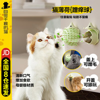 自带干粮的猫 猫薄荷球猫玩具磨牙洁齿耐咬解闷神器猫咪蹭痒器蹭毛神器宠物用品