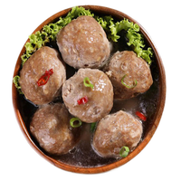 恋食记 潮汕手打牛肉丸牛筋丸丸子特产手打手丸子关东煮烧 潮汕牛筋丸230克 潮汕牛筋丸250克