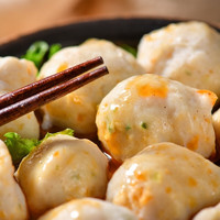 恋食记 潮汕手打牛肉丸牛筋丸丸子特产手打手丸子关东煮烧 潮汕牛肉丸230克