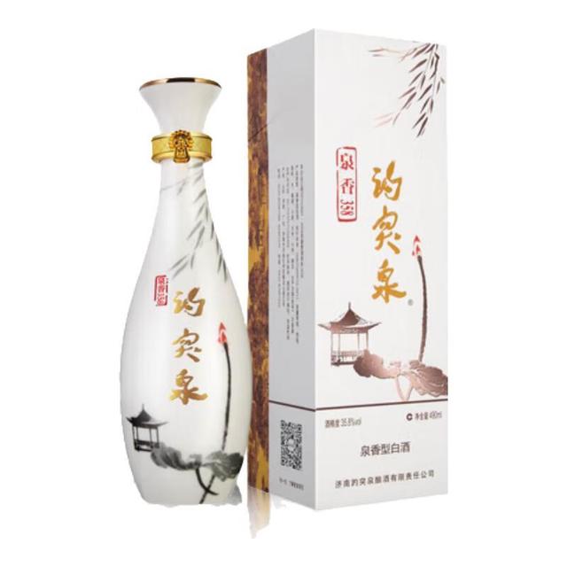 趵突泉 泉香358 35.8度 复合香型白酒 490mL 单瓶装