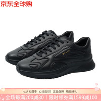 BALLY 巴利 男士系带厚底休闲运动鞋增高男鞋（2024年新款） 黑色-跟高4厘米 41 /7码