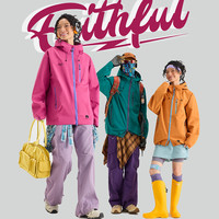 CANDY&KAPOK Candy&Kapok/官方小C&K登山服三防夹克冲锋衣情侣外套连帽R