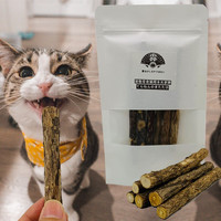 尛宝 木天蓼磨牙棒 猫咪零食幼猫成猫通用玩具逗猫棒 6支/包（发2包）