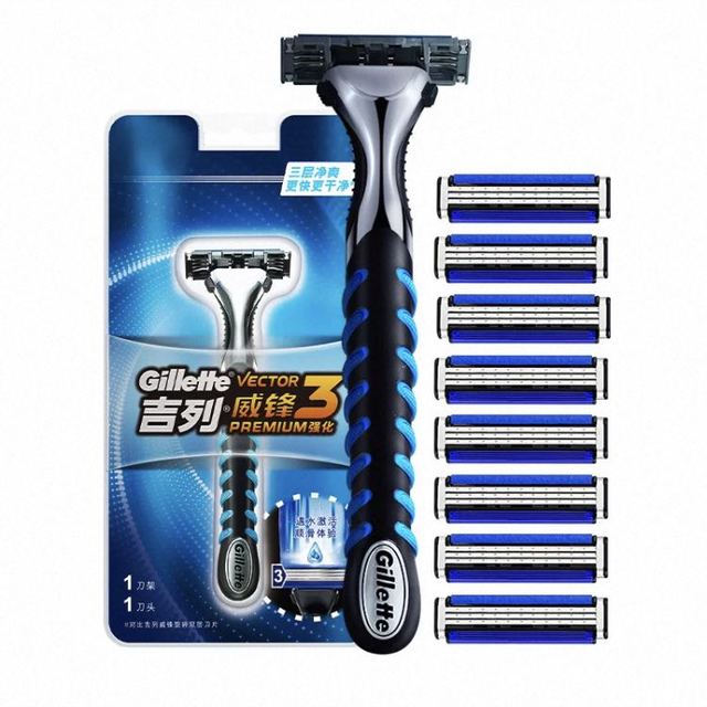 Gillette 吉列 威锋三1+9刀头